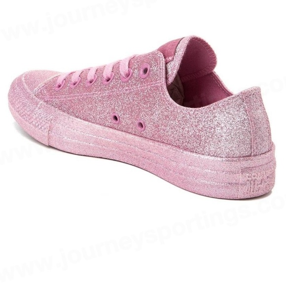 🆕 Converse Chuck Taylor All Star Lo Glitter Shoes - Picture 3 of 7